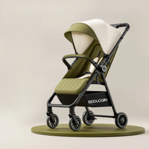 High-view Baby Stroller Foldable One-touch Storage Two-way Sitting and Lying Function, Convenient for Children To Stroll