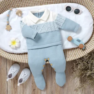 Newborn Baby Romper Knitted Infant Children Clothes