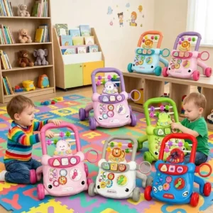 Baby Push Walker with Music Activity Center Multifunction