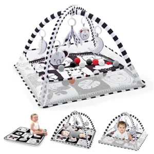 Baby Play Gym Play Mat Children Play Mat Rack Newborn