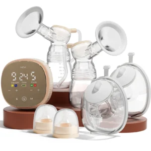 Electric Breast Pump With Wearable Cups