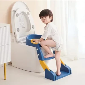 Portable Children's Toilet Seat Stairway Adjustable Baby