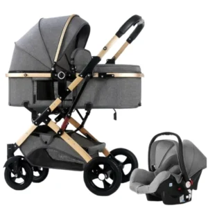 3 in 1 Baby Stroller with car seat High Landscape