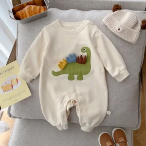 Cute Newborn Baby Dinosaur Romper 0-2Years Infant Boy